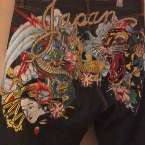 Ed Hardy “Japan” denim